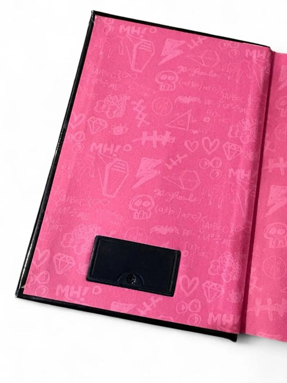 Vintage 2012 Monster High Light Up Journal Notebook UGH MAZING Hardcover Ghouls